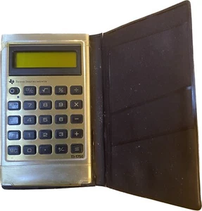 Vintage Texas Instruments TI-1750 Electronic Pocket Calculator w/ Case - Picture 1 of 10