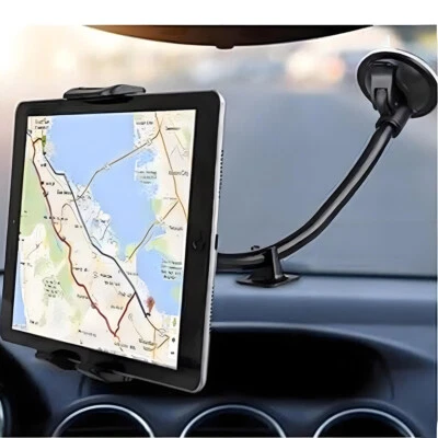Universal Car Windshield Holder Cellphone Mount for iPhone iPad Tablet 4.7"-12" - Image 1 of 4