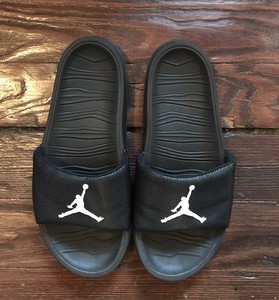 AIR JORDAN HYDRO 6 diapositivas sandalias blanco plata 881473 120 hombres  tamaño|Calzado de baloncesto| - AliExpress