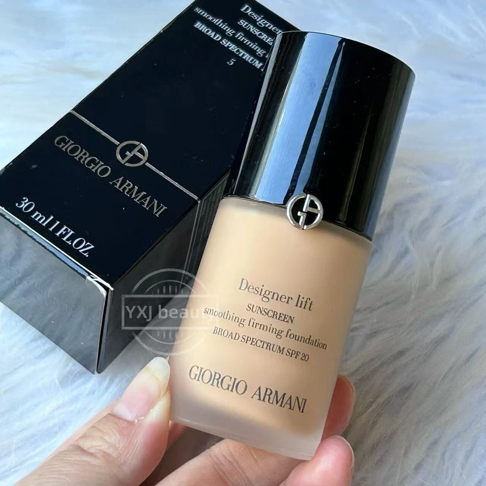 Giorgio Armani Smoothing Firming foundation SPF20~5~Full size 30ml/1oz~New Boxed - Image 1 of 4