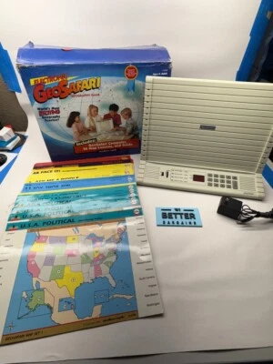 GeoSafari/Electronic Education Learning Game/EI-8800/EI-8800 & 50 plus Cards - Image 1 of 4