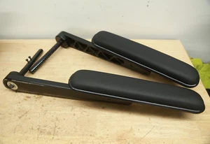 PAIR of Quickie Sedeo Pro Power Chair Armrests & Mounts -- Q300M Q500M Q700M - Picture 1 of 12