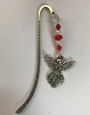❤️ GUARDIAN ANGEL BOOKMARK TIBETAN SILVER BIRTHDAY GIFT CHRISTMAS PRESENT