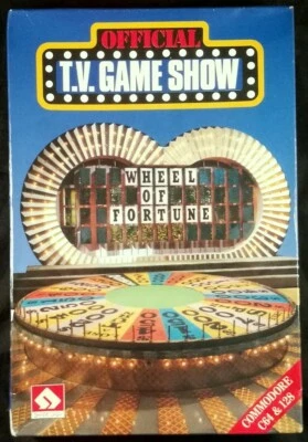 Wheel of Fortune - Commodore 64 C64 Sharedata - (1987) NOS Sealed - Image 1 of 4