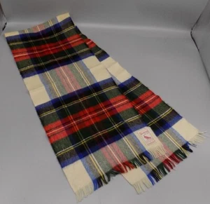 Blackcock Schottenkaro Schal 70 % Kaschmir 30 % Wolle kariert 50" x 9,5" Gibson & Lumgair - Bild 1 von 6