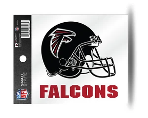 Atlanta Falcons Helmet Static Cling Sticker NEW!! Window or Car NFL 3x4 Inches - Picture 1 of 1
