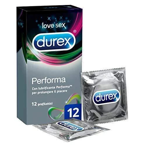 Durex Performa Preservativi Ritardanti - 12 Pezzi