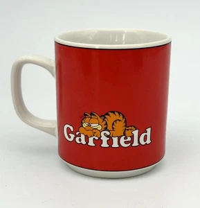 Garfield Cat Coffee Cup One Lump or Two 1978 Ceramic Mug RARE Enesco  - Picture 1 of 6