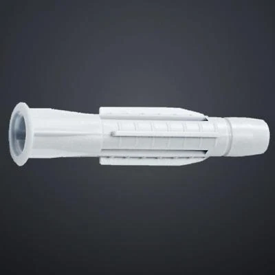 I-MEX 100 Profi Universaldübel Ø 6 mm m. Kragen Mehrzweck Dübel Allzweckdübel grau