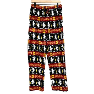 Harry Potter Gryffindor Youth Size M Fleece Pajama Lounge Pants Cozy - Picture 1 of 7