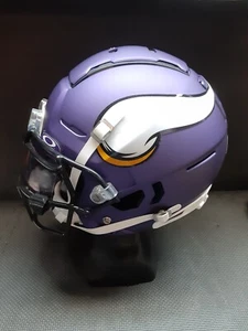 Justin Jefferson Minnesota Vikings Authentic Schutt F7 2.0 Football Helmet - Picture 1 of 11