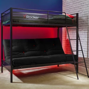 X Rocker - Triple Sleeper - Gamer - Bunk Bed - Used - Picture 1 of 6