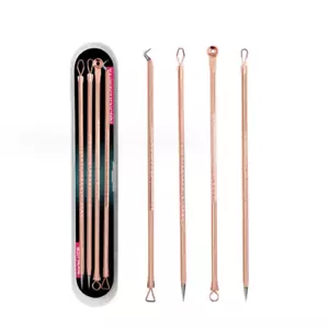 4 Pieces Blackhead Remover Tool Kit Spot Acne Pimple Comedone Extractor Comedone - Picture 1 of 6