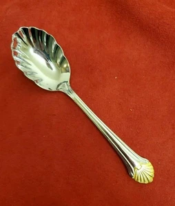 Cuchara de azúcar de acero inoxidable Golden Seafare de Reed & Barton 9351 - Imagen 1 de 4