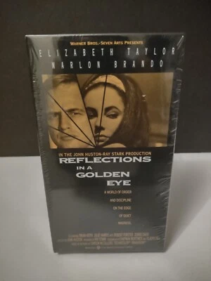 "Reflections In A Golden Eye" (1967) Sealed And New Romance VHS 1993 Release  Foto 1 de 4