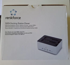Renkforce (Conrad) SATA Docking Station Cloner (aus Ladenauflösung) - Bild 1 von 5