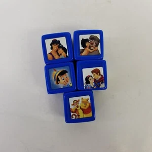Disney Yahtzee Jr Replacement Dice 5 Quantity - Picture 1 of 7