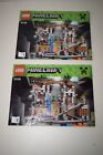 Lego - Minecraft - The Mine - 21118  - Instructions Booklets / Manual Only