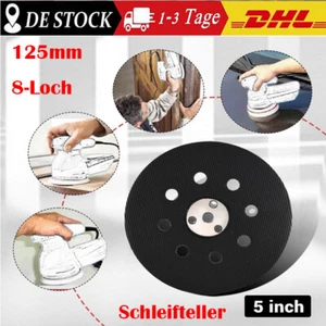 Klett Schleifteller Für Bosch 125mm PEX 12 A/AE PEX 400 A/AE PEX 125 A-1 8-Loch - Bild 1 von 15