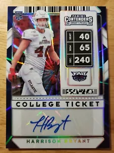 2020 Harrison Bryant Contenders Draft Picks Fame Rookie Auto "3/5" SSP Brown's - Picture 1 of 3