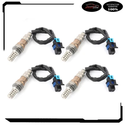 4pcs Oxygen O2 02 Sensor for 12-2015 Chevrolet Caprice 3.6L Upstream Downstream - Image 1 of 4