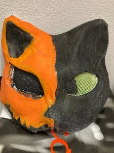 Handmade Therian Mask Cat - Picture 1 of 3