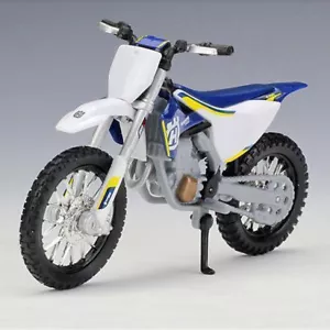 MAISTO 1:18 HUSQVARNA FC 450 Toy Model Motocross Motorbike Dirt Bike Scrambler - Picture 1 of 4