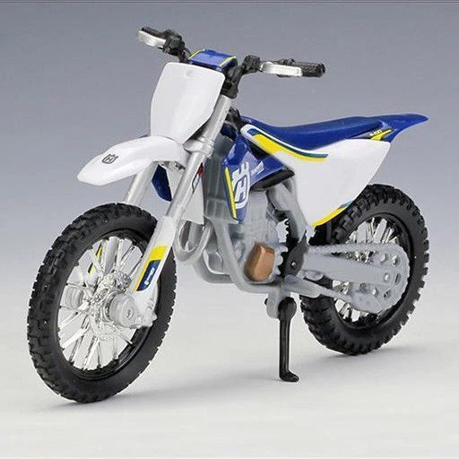 MAISTO 1:18 HUSQVARNA FC 450 Toy Model Motocross Motorbike Dirt Bike Scrambler - Image 1 of 4
