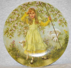 Placa serie Mother Goose "Little Bo Peep" 1983 John McClelland quinta edición - Imagen 1 de 6
