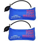 2 Stücke Air Wedge Pump Montagekissen Luftkissen Hebekissen Auto Blau/Schwarz