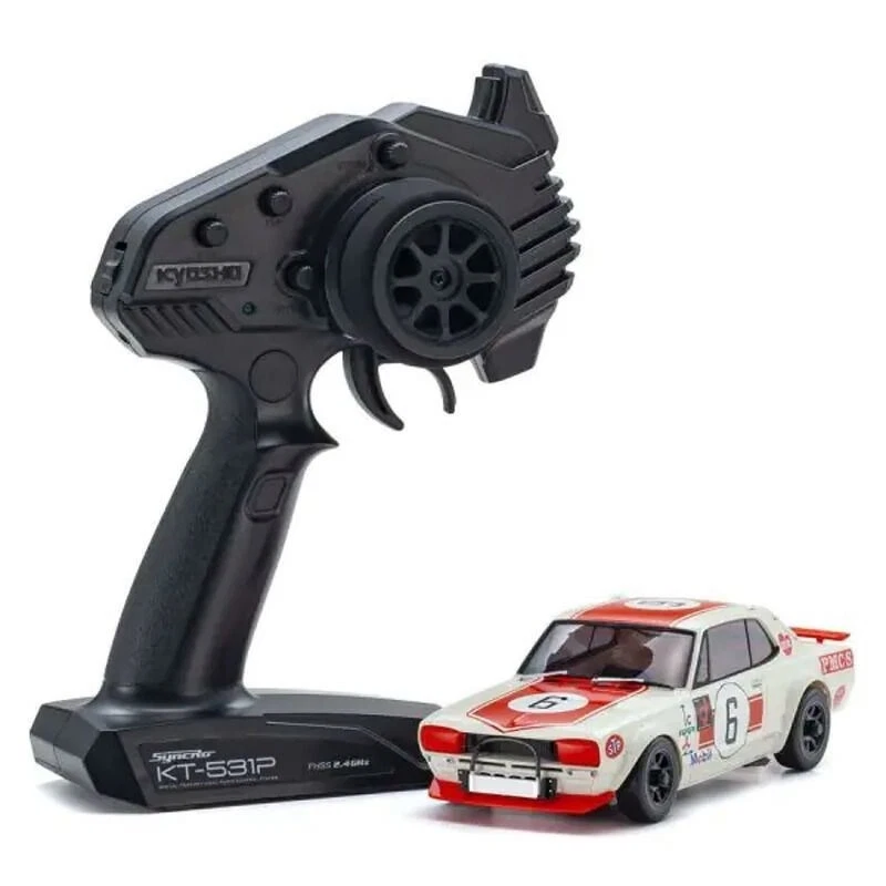 Kyosho MA-020 Mini-Z AWD Nissan Skyline 2000GT-R Red Radio-controlled Car 32643R - Image 1 of 3