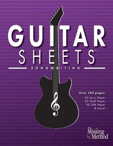 Christian J Triola Guitar Sheets Songwriting Journal (Paperback) (UK IMPORT) - Image 1 of 1