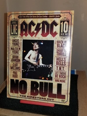 AC/DC: No Bull: the Director's Cut (DVD, 📀 1996) Runtime 2 Hours 24 Minutes VGC - Image 1 of 4