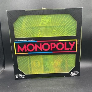 Monopoly Neon Pop Retro Edition Brettspiel komplett Verpackung beschädigt - Bild 1 von 17