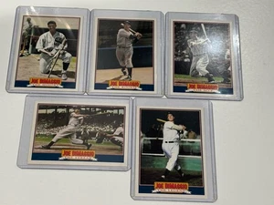 1992 Score Joe DiMaggio The Yankee Clippers 5 Card complete Set NY Yankees MINT - Picture 1 of 2
