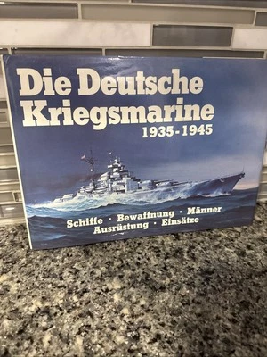 German Kriegsmarine NAVY 1935-45 Ulrich Elfrath German English Naval WWII Book - Image 1 of 4
