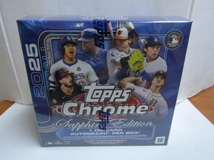 SEALED 2025 Topps Chrome Sapphire Edition Baseball Hobby Box - Bild 1 von 6