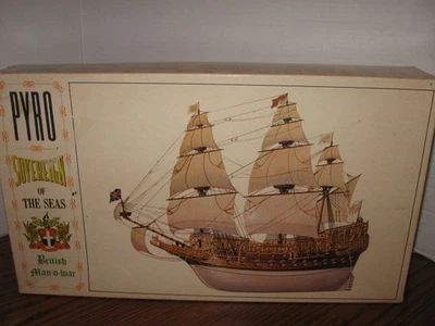 PYRO 1966 Sovereign Of The Seas Ship British Man-O-War B211-300 Sail Boat - Image 1 of 4