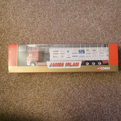 Corgi 1/64  CC87003 Leyland Daf 95 Curtainside James Irlam  - Image 1 of 4