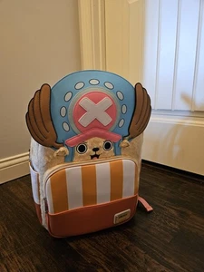 Loungefly One Piece Tony Tony Chopper Full Size Rucksack Neu mit Etikett Cosplay Plüsch Fell🔥 - Bild 1 von 5