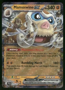 Mamoswine ex 079/159 SV09: Journey Together Pokemon - Picture 1 of 2