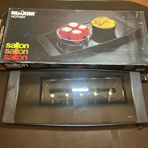 Salton Maxim Hotray Speisenwärmer WT-48 Vintage selten mit Karton - Bild 1 von 8