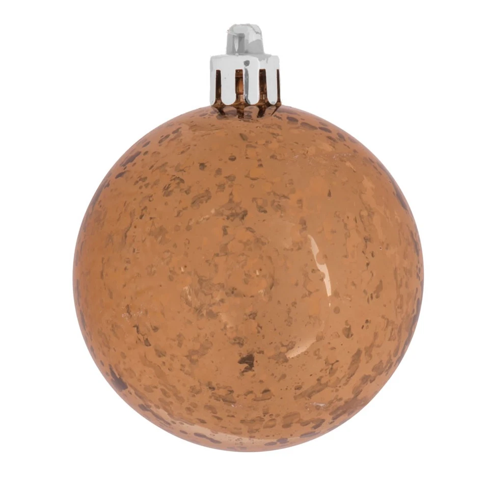 4.75 Inch Shiny Mercury Ball Ornament, 4 per Bag - Image 1 of 1