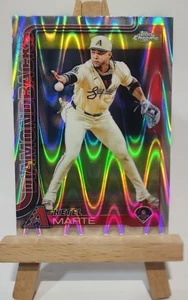 2025 Topps Chrome Baseball Ketel Marte #272 RayWave Refractor Diamondbacks - Bild 1 von 8