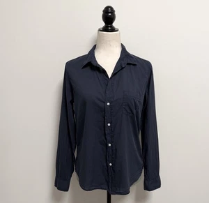 Camisa Frank Eileen Medianoche Azul Marino Barry Cuello Abotonado Pequeña **DEFECTO** - Imagen 1 de 14