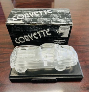 Hofbauer Magic Crystal FORMEN 1963 Corvette Stingray Made In West Germany W/box - Picture 1 of 6