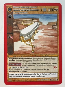 MetaZoo Cryptid Nation: 2nd Edition Funeral Mountain Terrashot 83 NM/M - Picture 1 of 1