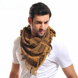 Army Desert Tactical Arab Shemagh KeffIyeh Shawl tuch Scarf Scarves Wrap Thicken - Picture 1 of 13