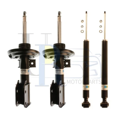 Conjunto de puntal de amortiguador trasero delantero Bilstein 4 piezas para Mercedes-Benz C300 2008-2014 Foto 1 de 3
