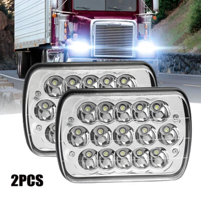 Faro LED DRL Hi-Lo de 7x6"" 5x7 para Freightliner FL50 FL60 FL70 FL80 MT35 MT45 Foto 1 de 4